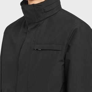 Prada Linea Rossa Black Technical Gore-Tex Jacket Size XL/ IT 54
